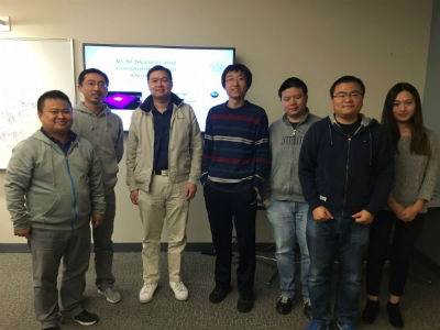 Dr Hu's visit in VSClab at UCR