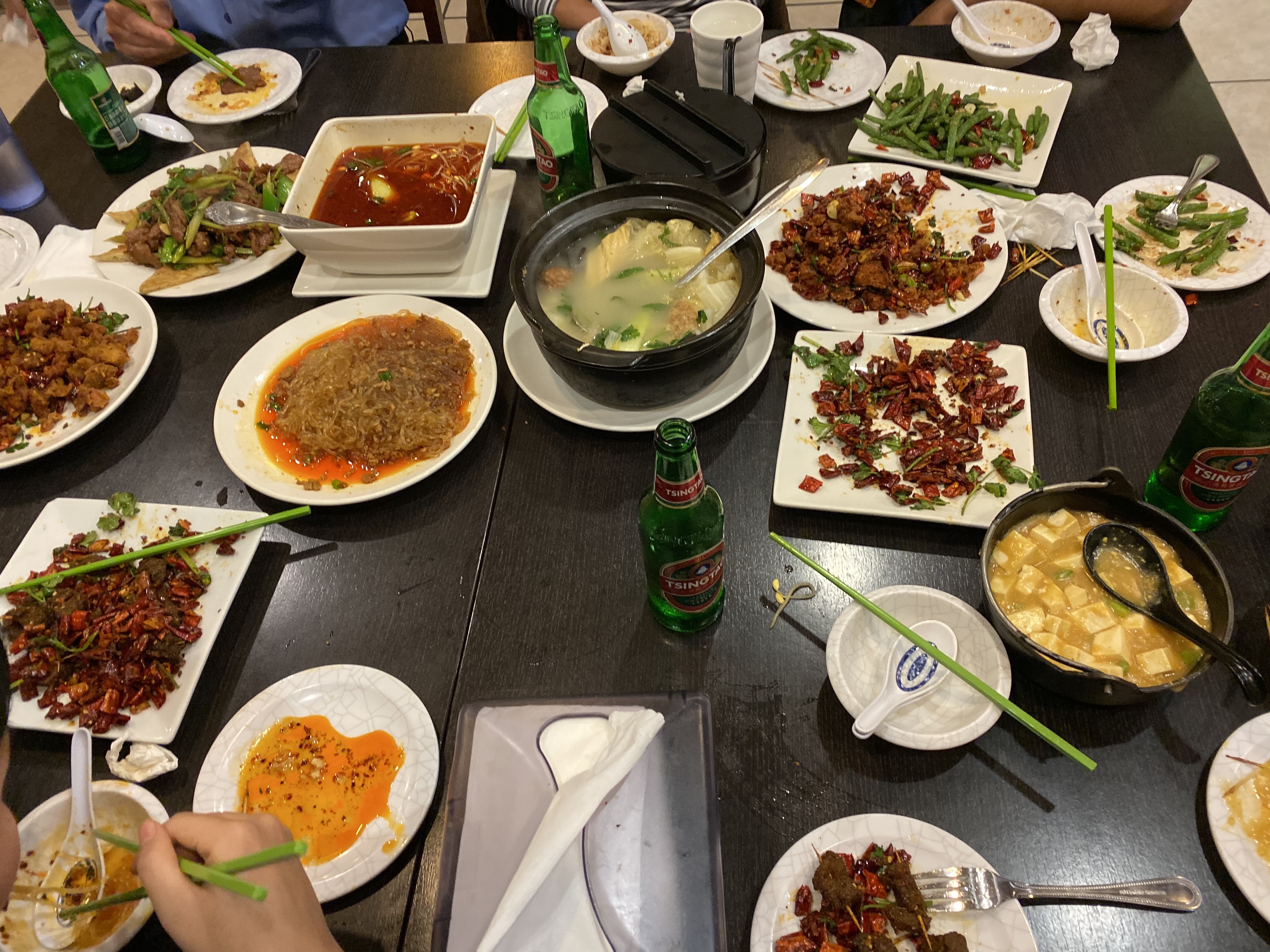 Chenyang's graduation dinner